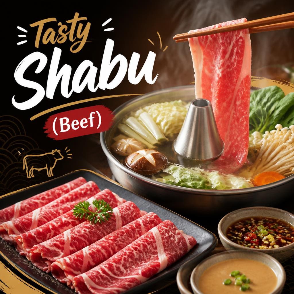 Tasty Shabu Beef Shaburi